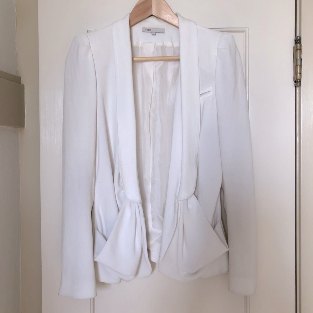 Maje Shawl Collar Blazer